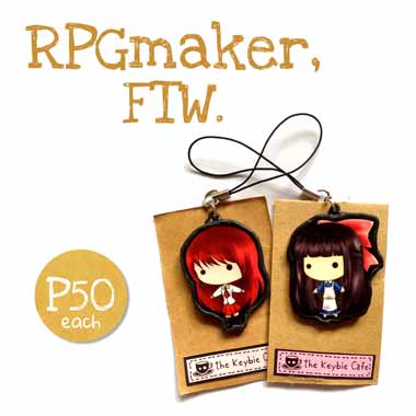 RPGmaker Ib and Aya Drevis keybies