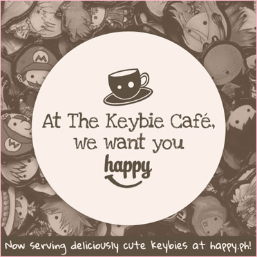 We want you HAPPY at Keybie Cafe!